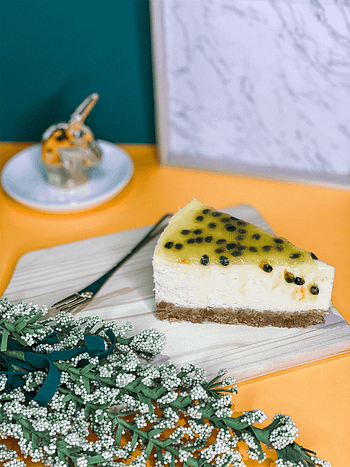 passion fruit cheesecake