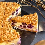 Blueberry Streusel Cheesecake
