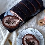 Chocolate Oreo Swiss Roll