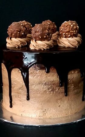 6x4 nutella cake with ferrero rm130