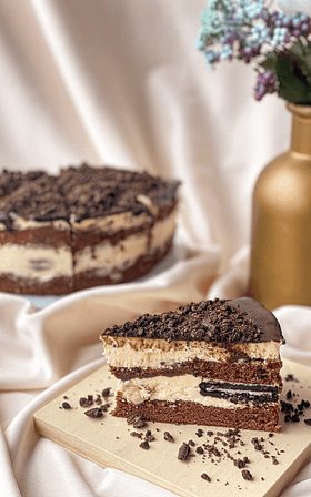 Chocolate Tuxedo Cheese Cake