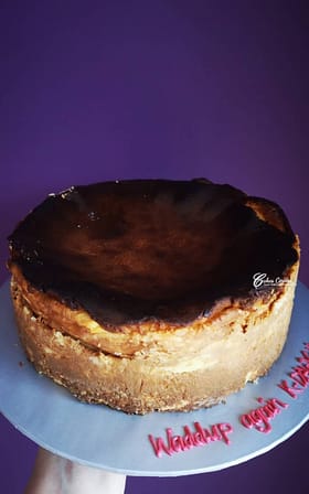 Burnt Cheesecake 1