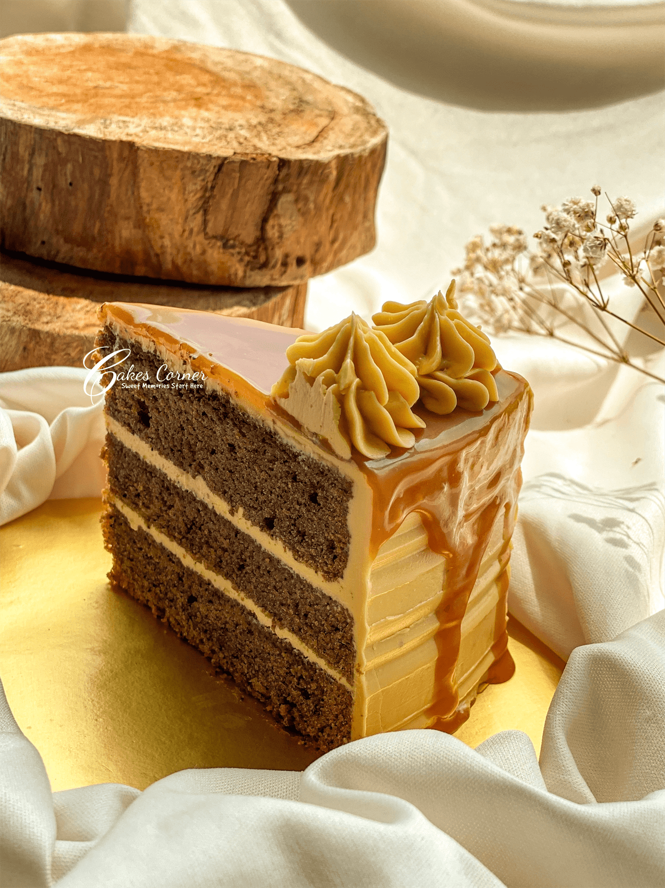 Caramel Macchiato Buttercream Cake